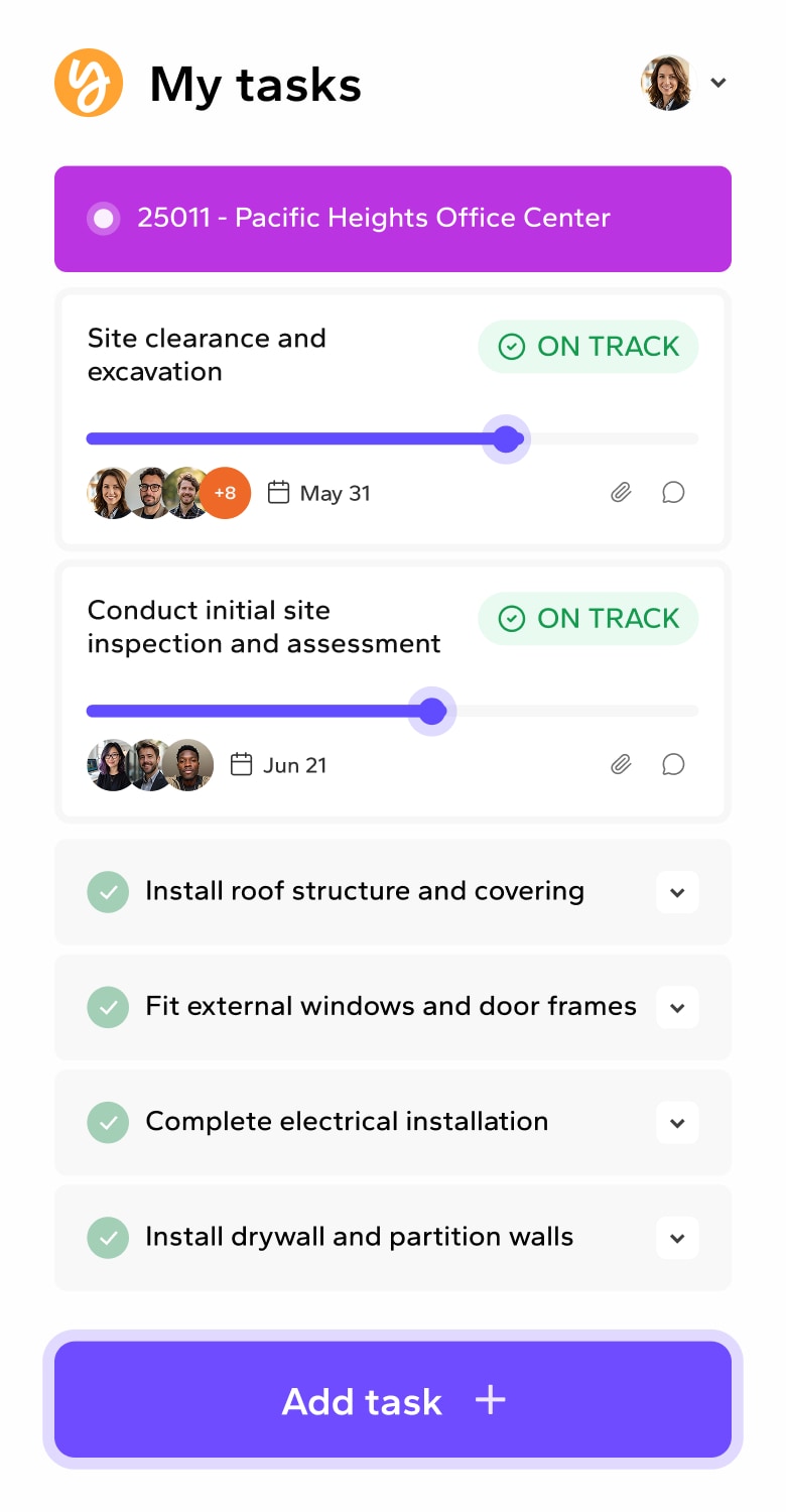 Adjust the plan in real time